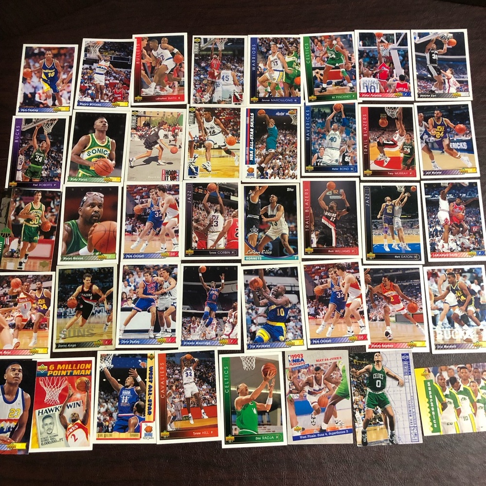 Upper Deck  Basketball Trading Cards Set of 40 cards